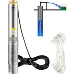 Vevor pompe immergee pour puits 100 l / min 66 m pompe a eau pour puits profond en acier inox, pompe ... Vevor pompe immergee pour puits 100 l / min 66 m pompe a eau pour puits profond en acier inox, pompe ...