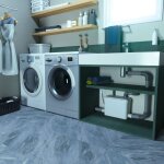 Pompe de relevage aquassistances pour eaux uses - fabrication franaise - blanc