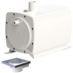 Sanifloor + 1 douche  l'italienne : pompe + bonde pour sol  carreler - sfa