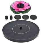 Pompe solaire flottante mini fontaine pour bassin d'oiseaux, �tang ou piscine ext�rieure