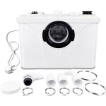 Pompe et station de relevage broyeur sanitaire pour wc 700w pompe automatique pour eliminer les eaux ...