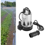 Pompe submersible pour eaux uses - 160 w - en acier inoxydable cc - profondeur d'immersion jusqu' 8 ...
