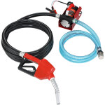 Pompe transfert diesel 37, 8 l / min pompe gasoil 12 v cc pompe transfert carburant electrique buse arret ...