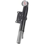 Pompe à vélo avec manomètre, 80psi av / fv pompe à air vtt mini portable en alliage d'aluminium pompe ... Pompe à vélo avec manomètre, 80psi av / fv pompe à air vtt mini portable en alliage d'aluminium pompe ...