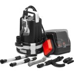 X - performer - pompe vide cave pour eaux claires sans fil 20v - livre sans batterie