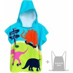 Poncho de bain  capuche enfants, microfibre serviette de bain enfants serviette de plage cape de bain ...