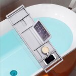 Skecten - pont de baignoire bambou tablette de bain extensible salle de bain plateau de baignoire planche ... Skecten - pont de baignoire bambou tablette de bain extensible salle de bain plateau de baignoire planche ...