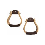 Etriers western en bois de pool