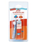 Geb - pool kit réparation liner - kit réparation liner - comprend : une colle, une pièce de pvc et un ... Geb - pool kit réparation liner - kit réparation liner - comprend : une colle, une pièce de pvc et un ...