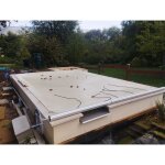 Enrouleur pour bche piscine hors sol et spa - enrouleur + volant + oeillets + cabiclics - poolco