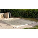 Enrouleur pour bche piscine enterre - enrouleur + manivelle + oeillets + cabiclics - poolco