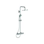 Porcher - colonne de douche thermostatique olyos chrom�