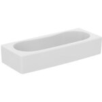 Porcher - lavabo collectif contour 21 sans trop plein 100x40cm Porcher - lavabo collectif contour 21 sans trop plein 100x40cm