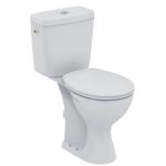 Porcher - pack wc sur�lev� no� 70x38, 5cm - blanc