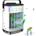 Gistuch portable climatiseur mobile silencieux 700 ml, 4 en 1 refroidisseur d'air, , 4 vitesses de ventilateur ... Gistuch portable climatiseur mobile silencieux 700 ml, 4 en 1 refroidisseur d'air, , 4 vitesses de ventilateur ...