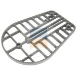 Cale de sabot prestige en aluminium paisseur 10 brut - portac