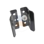 Portac - u de rception pour botier 4 points de fixation en aluminium finition: noir ral 9005 - longueur ...