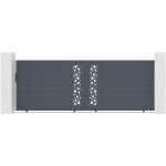 Casanoov - portail aluminium coulissant sunny 400x140cm