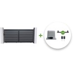 Portail coulissant �lectrique vogel 350x160cm + motorisation ranger c300