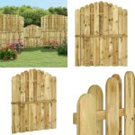 Portail de jardin bois de pin imprégné 100x125 cm - portail de jardin - portillon bois - clôture bois ... Portail de jardin bois de pin imprégné 100x125 cm - portail de jardin - portillon bois - clôture bois ...