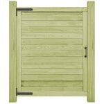 Portail de jardin bois de pin impr�gn� 125x100