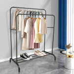 Portant � v�tements autonome, lourde porte - manteau, portant � v�tements double tringle en m�tal, pour ...