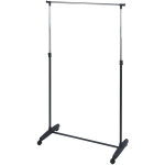 Porte - vtement sur roulette mikey wenko, rglable en hauteur max 170 cm, charge de 10 kg, mtal chrom, ...
