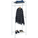 Portant à vêtements, surfaces de rangement, tringle, range - chaussures, hxlxp: 166 x 60, 5 x 38 cm, ... Portant à vêtements, surfaces de rangement, tringle, range - chaussures, hxlxp: 166 x 60, 5 x 38 cm, ...
