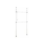Portant vtement tlscopique dressing sur mesure herkules basic wenko garde robe 2 tringles 1 crochet ...