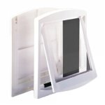 Porte pour animaux  chati�re  � verrouillage 2 positions stay6 - blanc auotgyre