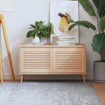 Portes d'armoire � persiennes 2 pcs 39, 5x49, 4 cm pin massif vidaxl