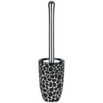 Porte - balai en gr�s noir 'darwin' de spirella 41, 5 x 11 x 11 cm