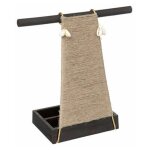 Porte bijoux dco 'tropique australe' 25cm marron