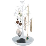 Porte - bijoux en forme d'arbre, pour colliers, boucles d'oreilles, bracelets, hxlxp 30 x 16 x 15 cm, ...