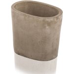 Porte - brosse � dents d'appui en b�ton tourterelle accessoires salle de bain mod. horus