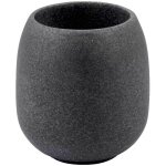 Metaform - porte - brosse � dents d'appui gris en polyr�sine accessoires salle de bain mod. afra