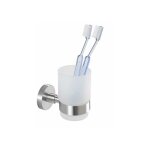 Porte - brosse à dents mural wenko bosio inox mat 7 x 9 cm satiné porte - gobelet salle de bain verre ... Porte - brosse à dents mural wenko bosio inox mat 7 x 9 cm satiné porte - gobelet salle de bain verre ...