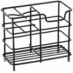 Porte - brosse � dents, petit porte - dentifrice en acier inoxydable, organisateur d'accessoires de salle ...