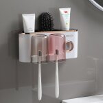 Porte - brosse à dents poinçon gratuit salle de bain mural multifonctionnel cylindre dentaire haut de ... Porte - brosse à dents poinçon gratuit salle de bain mural multifonctionnel cylindre dentaire haut de ...