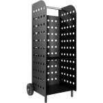 Porte bûches en acier avec plancher supplémentaire Porte bûches en acier avec plancher supplémentaire