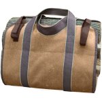 Porte - b�ches de bois de chauffage - toile sac � b�che chemin�e sac de rangement de b�ches pour transport ...
