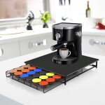 Porte - capsules de caf�, tiroir pour 36 capsules , porte - sacs � caf� dolce custo, - surface antid�rapante ...
