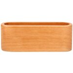 Porte - cartes de visite en bois avec compartiment pour cartes de visite et support pour bureau et plan ...