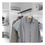 Porte cintres coulissant - longueur : 360 mm - pour caisson de profondeur mini : 370 mm - menage&confort ... Porte cintres coulissant - longueur : 360 mm - pour caisson de profondeur mini : 370 mm - menage&confort ...