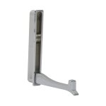 Siro - porte cintres escamotable - d�cor : noir - encastrement : 90 x 13 x 11 mm - finition : mat - hauteur ...