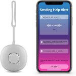 Porte - cl�s d'alarme de s�curit� personnelle pour femmes �tudiantes �g�es par appel via l'application ...