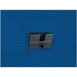 Porte - documents din a4 horizontal plastique l340xp100xh213mm adapté aux panneaux perforés Porte - documents din a4 horizontal plastique l340xp100xh213mm adapté aux panneaux perforés
