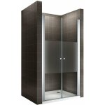 Cadentro - maia porte de douche 76x195 cm verre srigraphi - ajustable de 76  80 cm