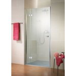 Porte de douche pivotante, verre 6 mm anticalcaire, profil� aspect chrom�, masterclass schulte 100 x ...