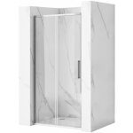 Rea - porte de douche rapid slide chrome 110